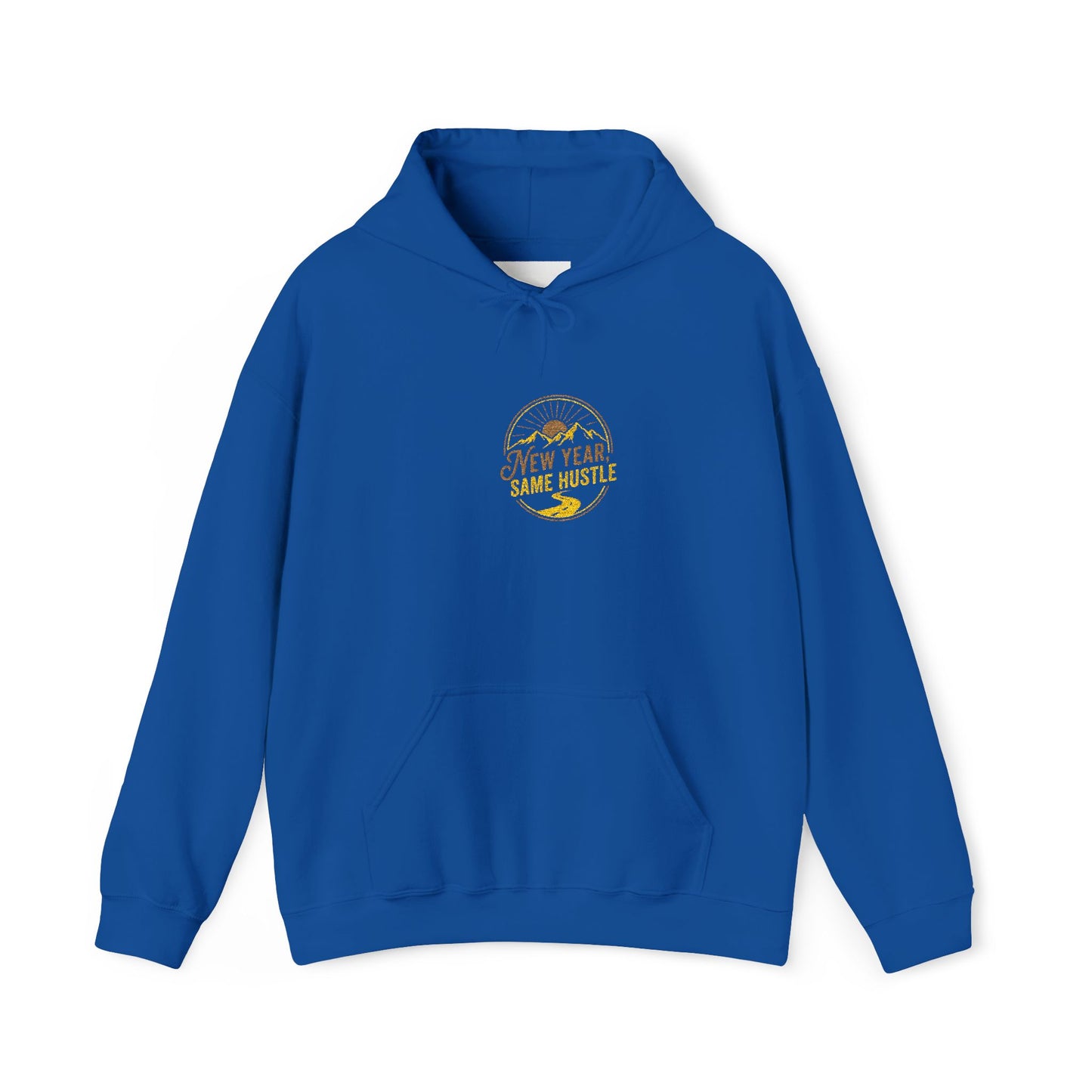 New Year Golden Fireworks Hoodie — Celebrate 2025 Pullover