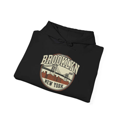 Brooklyn Vintage Hoodie - Classic Style and Graphic Comfort