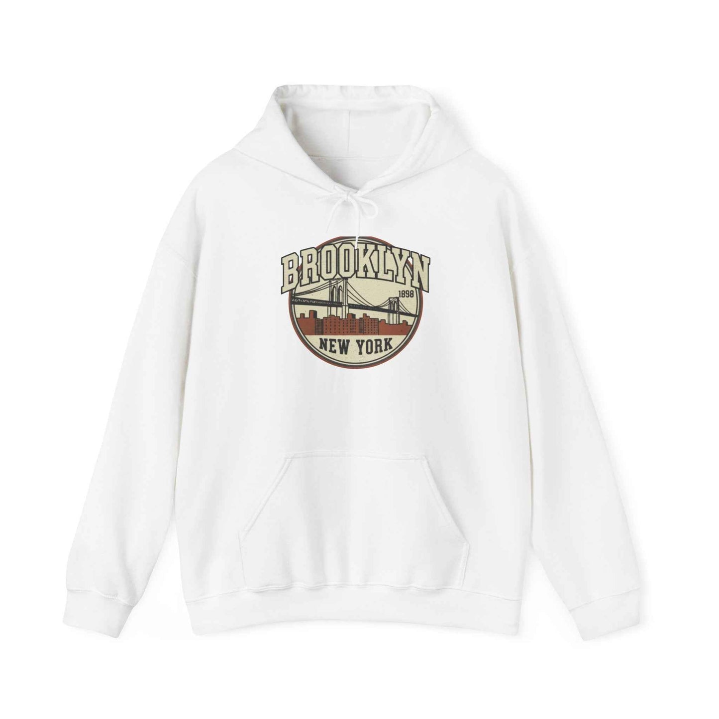 Brooklyn Vintage Hoodie - Classic Style and Graphic Comfort