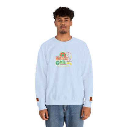 Morocco Mali Crewneck Sweatshirt - Show Your Support for Morocco in the USA