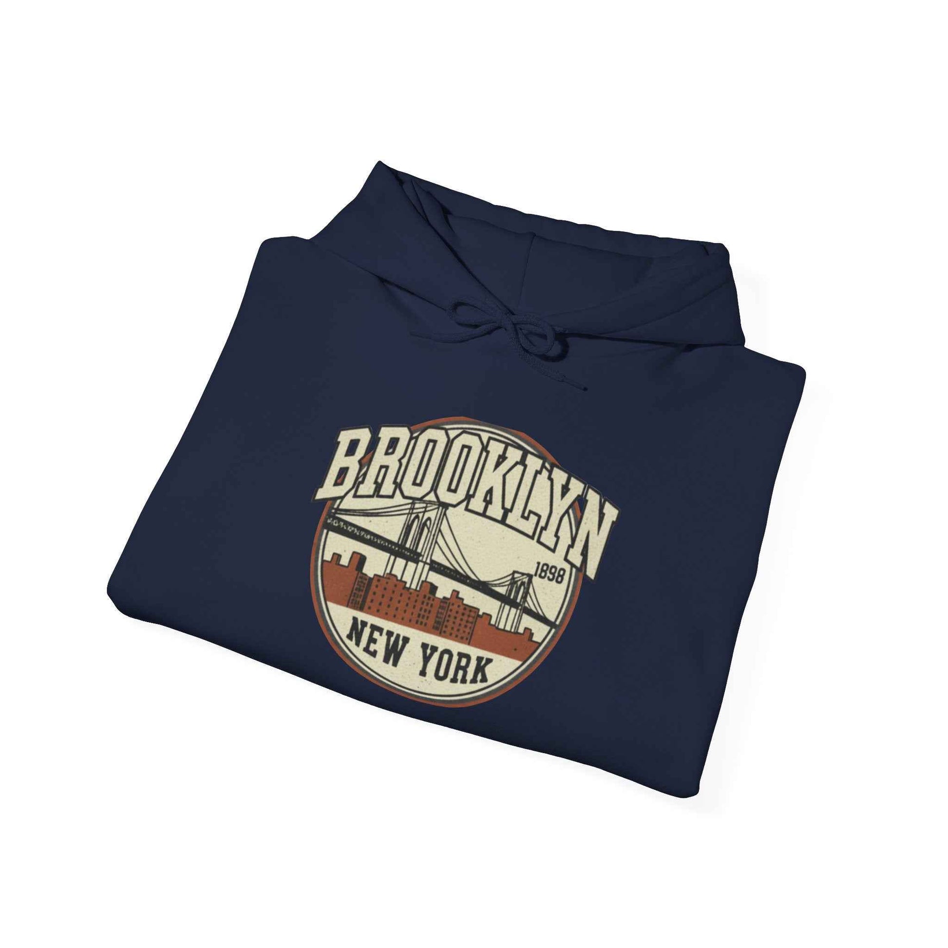 Brooklyn Vintage Hoodie - Classic Style and Graphic Comfort