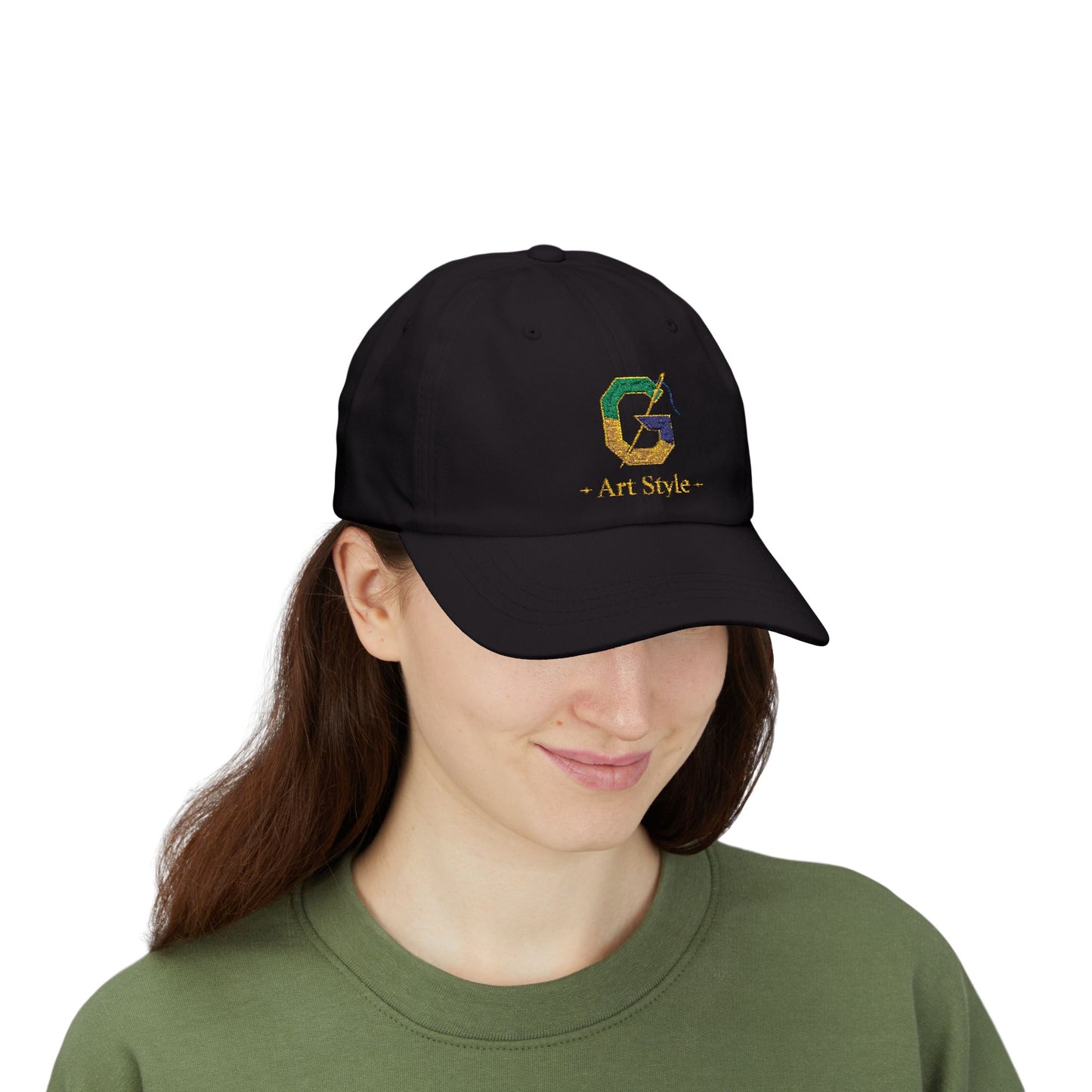 Embroidered Dad Cap - New Brand Ghita 'G art Style' - Ghita Shop