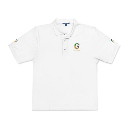 Embroidered Polo Shirt for Unisex - Casual Comfort and Style - Ghita Shop