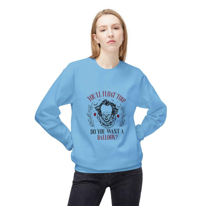 Creepy Chills Sweatshirt - Scary Movie Merch for Horror Apparel Lovers