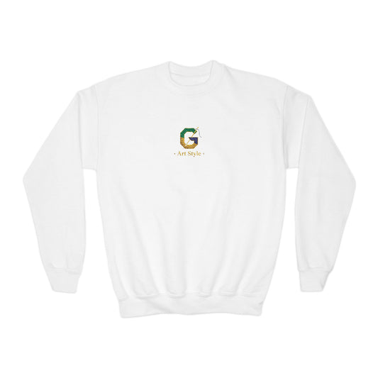 Colorful Letter G Sweatshirt for Youth - Stylish Crewneck Design - Ghita Shop