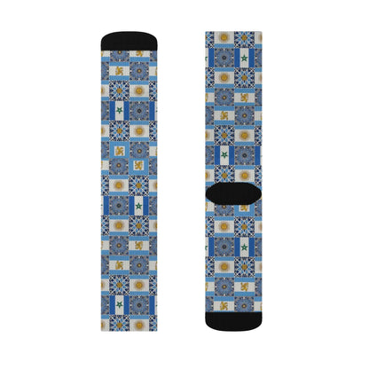 Morocco Argentina Patterned Socks - Limited Edition U20 World Cup Supporter Collection