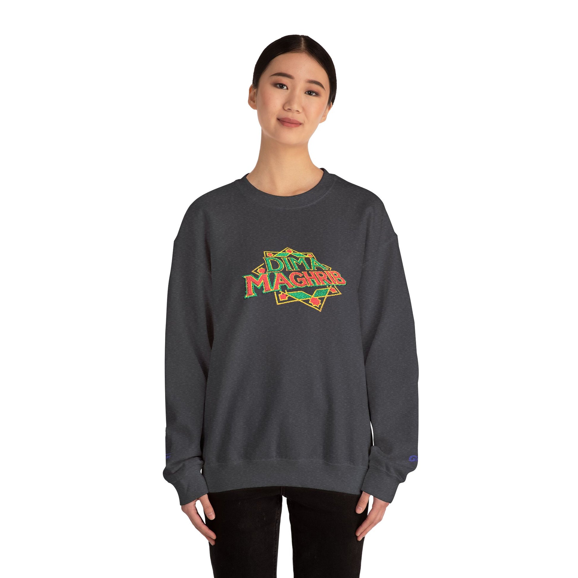 Día de Muertos Sweatshirt - Floral 'Dima Maghrb' Crewneck for Stylish Celebration - Ghita Shop