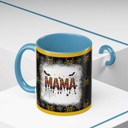 Spooky Mama Coffee Mug - Unique Personalized Halloween Gift, Goth Decor, Witchy Mug