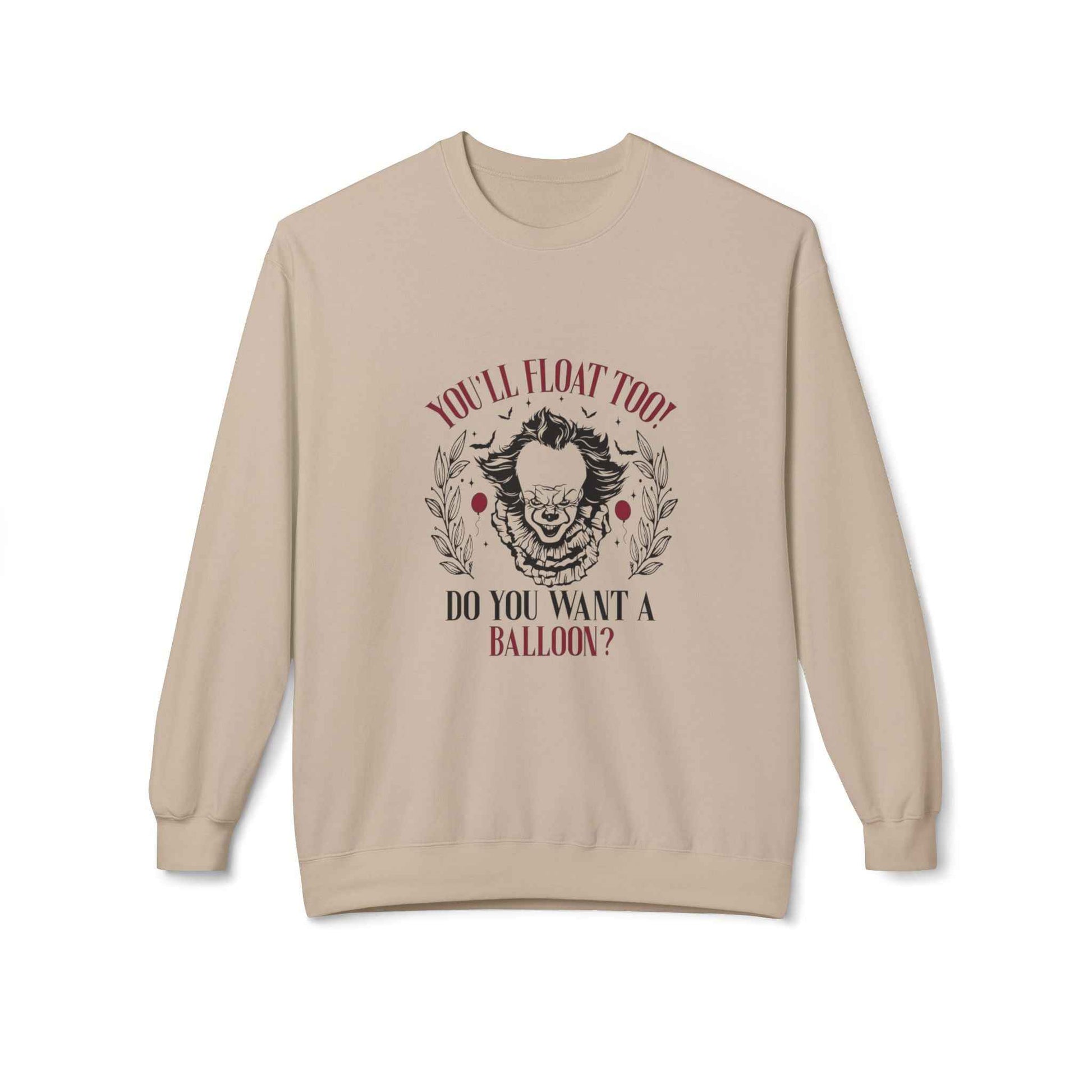 Creepy Chills Sweatshirt - Scary Movie Merch for Horror Apparel Lovers