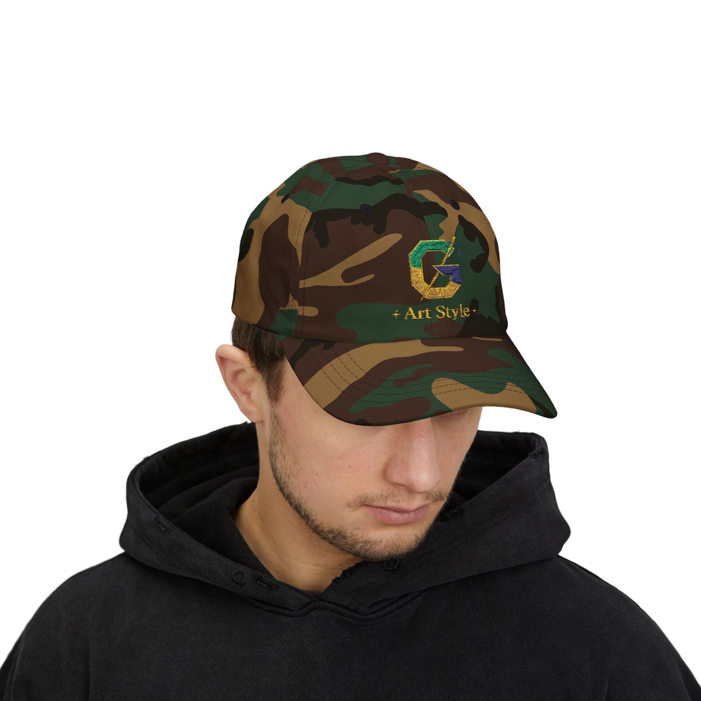 Embroidered Dad Cap - New Brand Ghita 'G art Style' - Ghita Shop