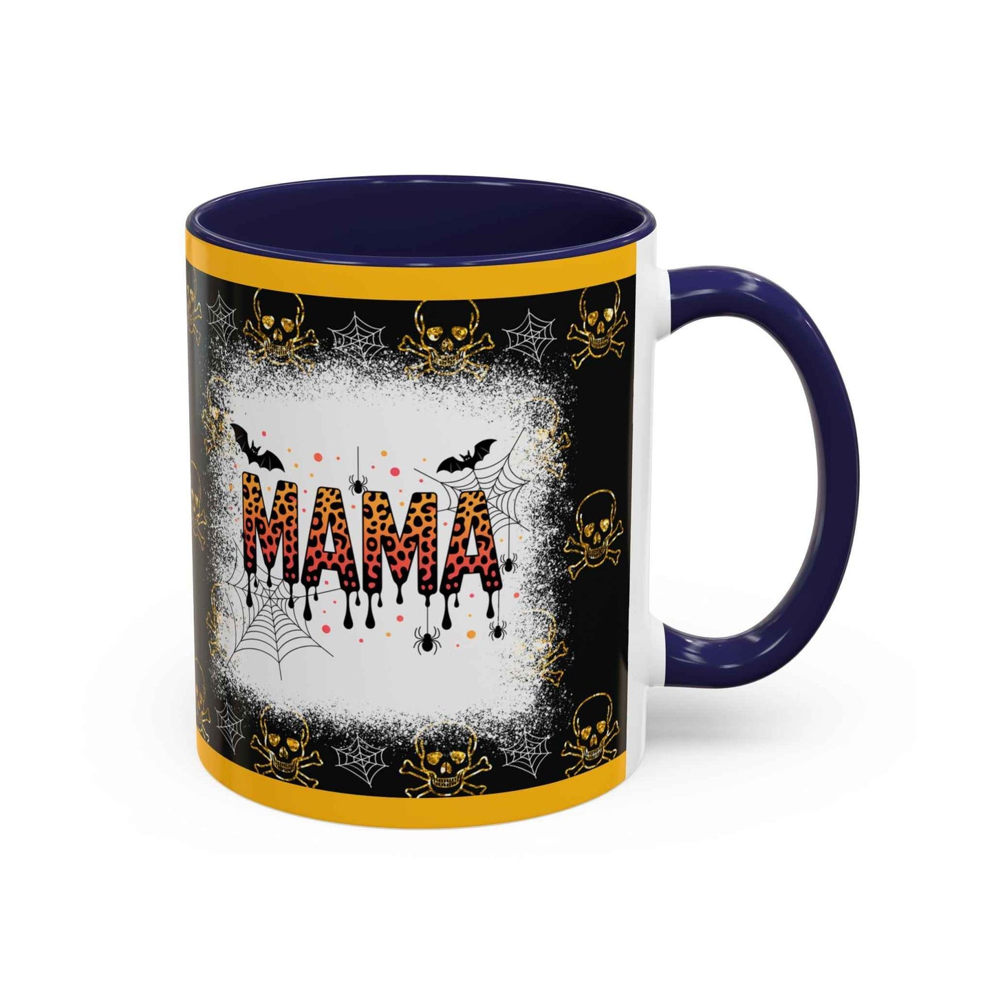 Spooky Mama Coffee Mug - Unique Personalized Halloween Gift, Goth Decor, Witchy Mug