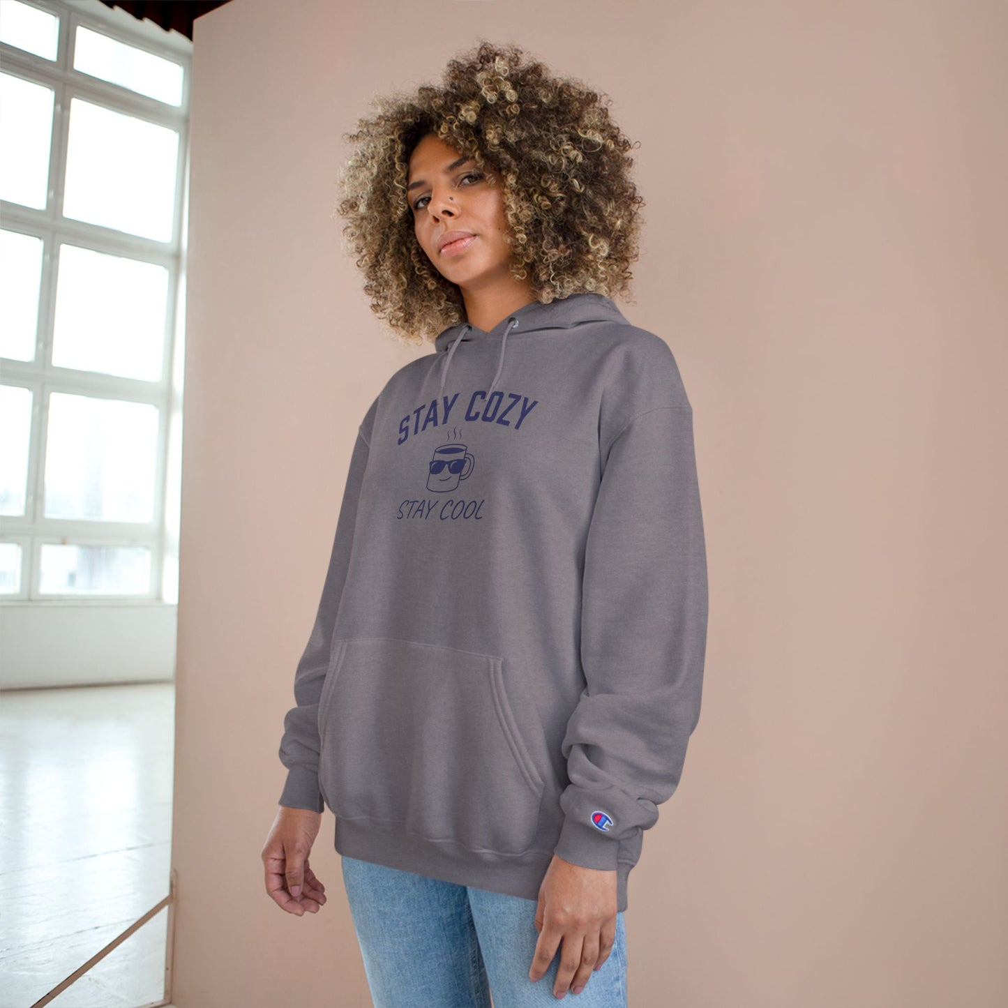 Stay Cozy Hoodie — 'Stay Cozy, Stay Cool' Graphic Pullover
