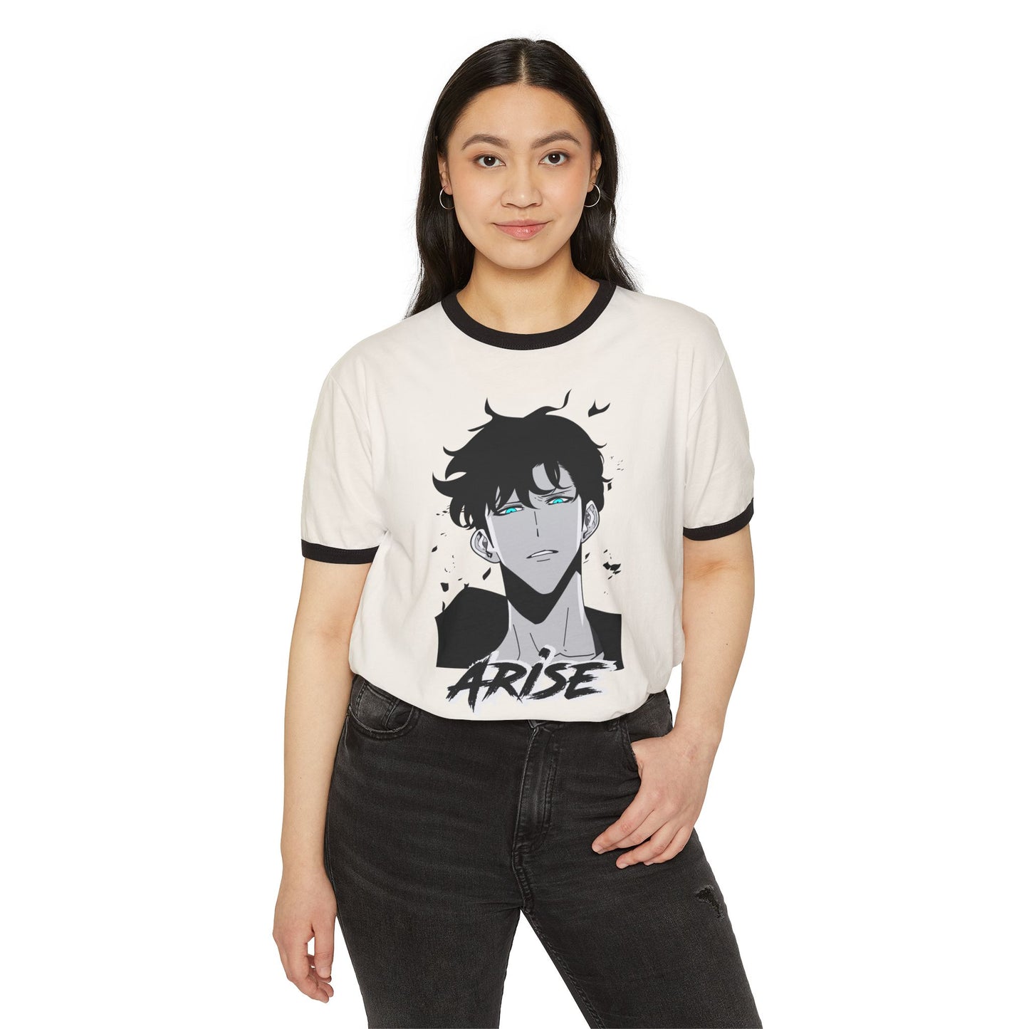 Anime Arise Graphic T-Shirt — Dark Anime Awakening Streetwear Tee