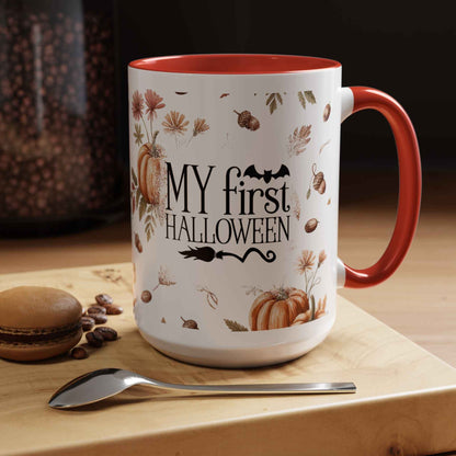 My First Halloween Coffee Mug for New Parents - Perfect Accent for Celebrating Baby's First Halloween