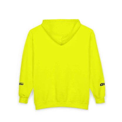 Zip Hoodie with Small Chest Logo – Casual Champion-Inspired Full-Zip Sweatshirt