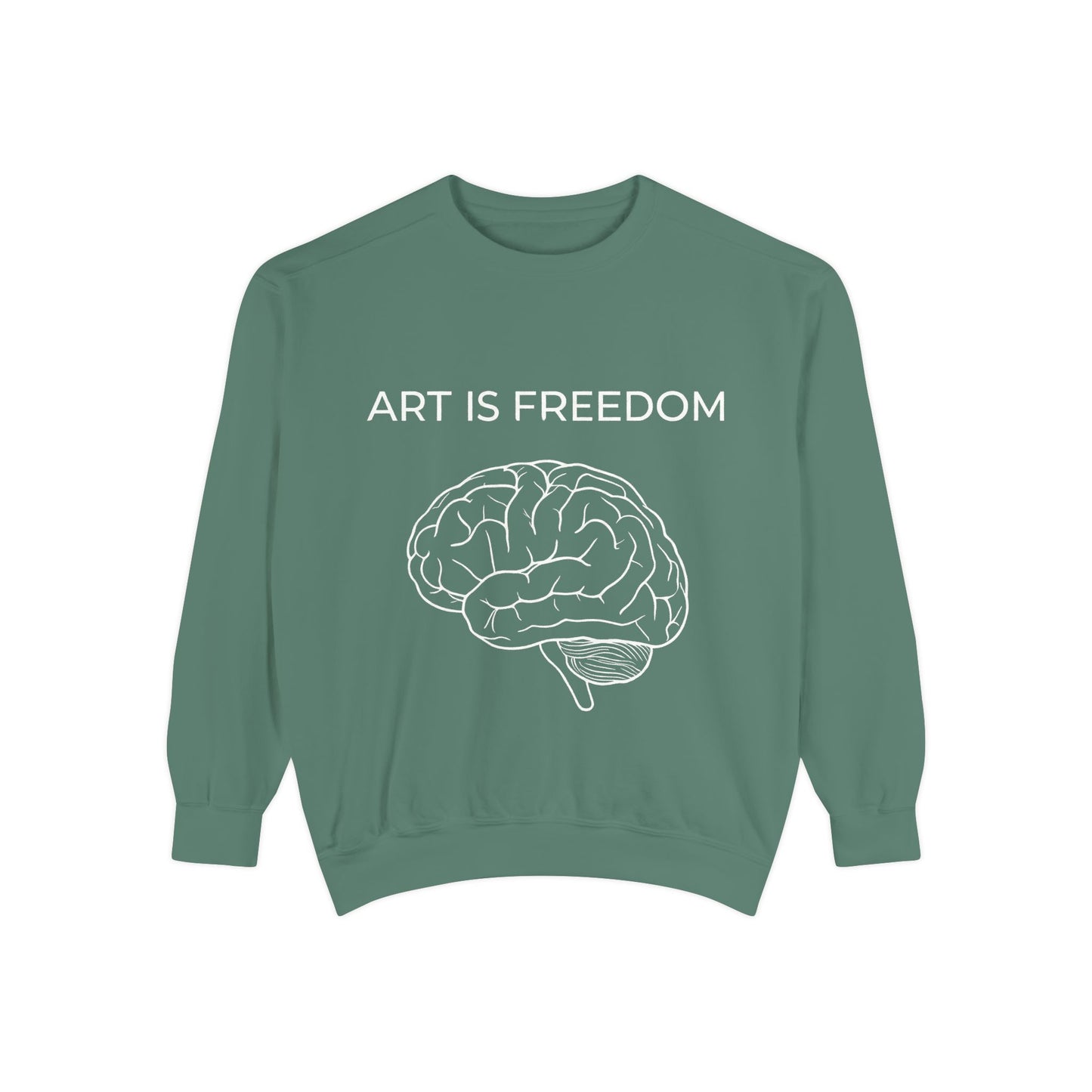 Unisex Garment-Dyed Sweatshirt