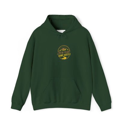 New Year Golden Fireworks Hoodie — Celebrate 2025 Pullover