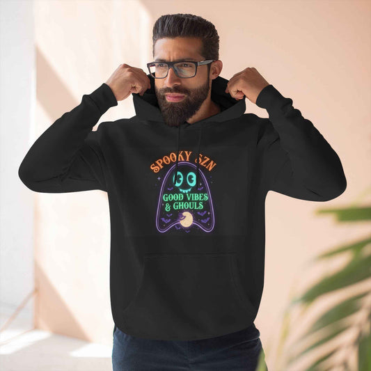 Spooky Vibes Hoodie - Perfect Fleece Costume for Halloween 31 Oct