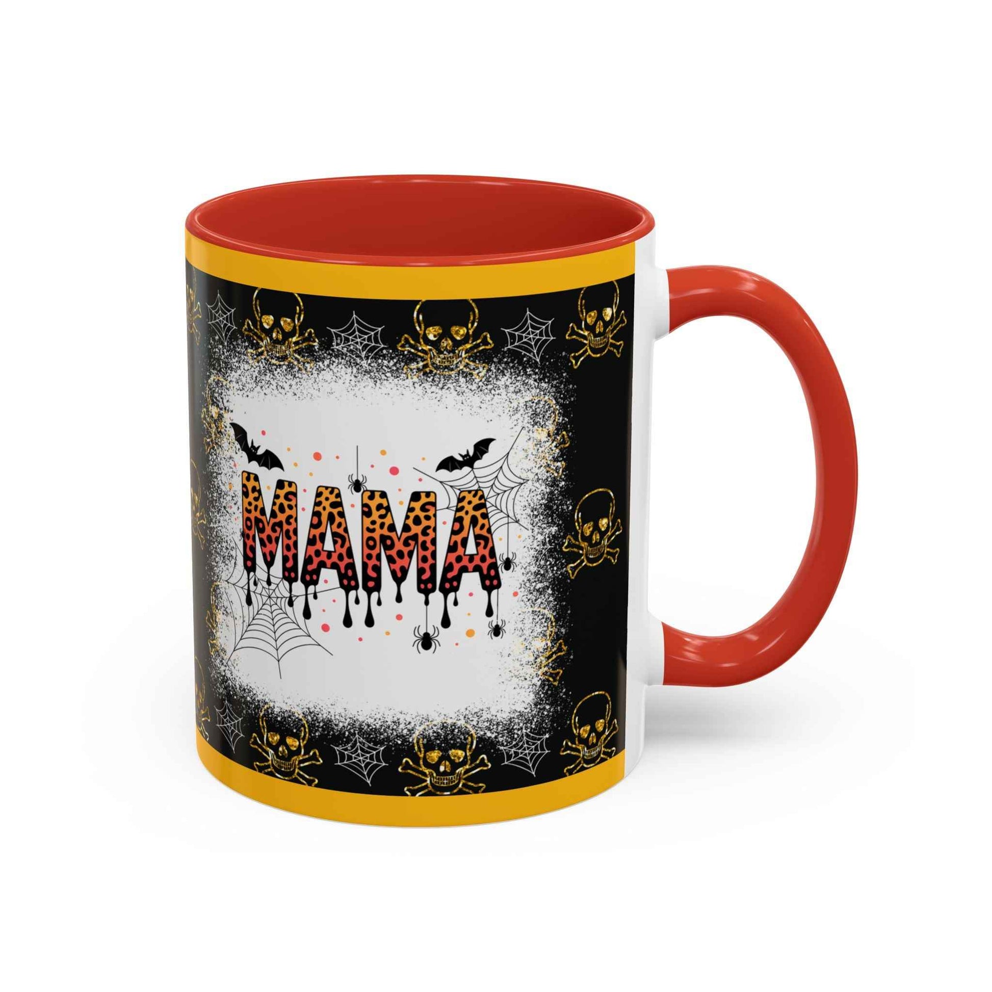 Spooky Mama Coffee Mug - Unique Personalized Halloween Gift, Goth Decor, Witchy Mug