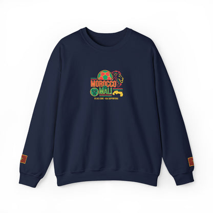 Morocco Mali Crewneck Sweatshirt - Show Your Support for Morocco in the USA