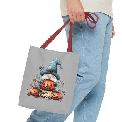 Halloween Mini Tote Bag - Spooky Pumpkin Design for Trick or Treating