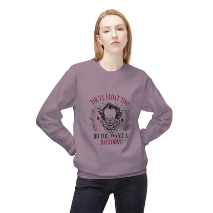Creepy Chills Sweatshirt - Scary Movie Merch for Horror Apparel Lovers
