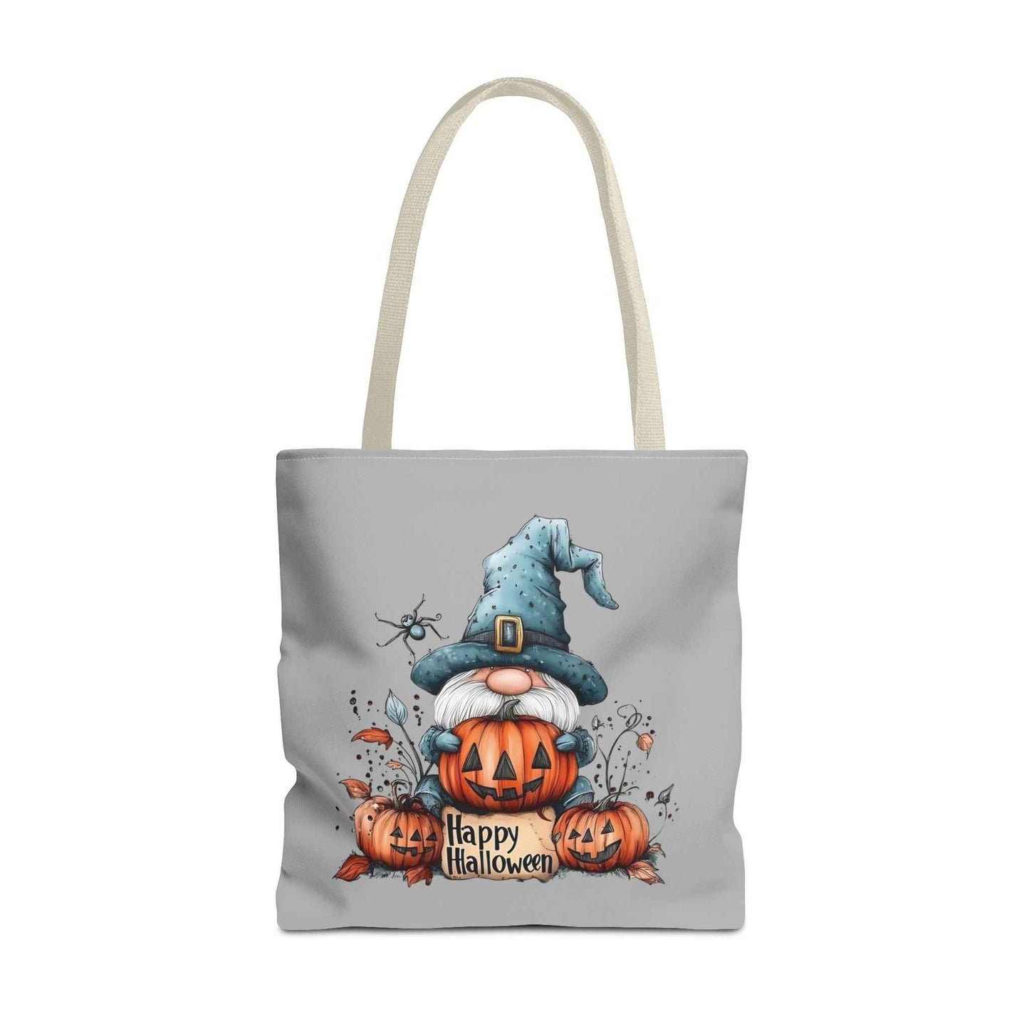 Halloween Mini Tote Bag - Spooky Pumpkin Design for Trick or Treating