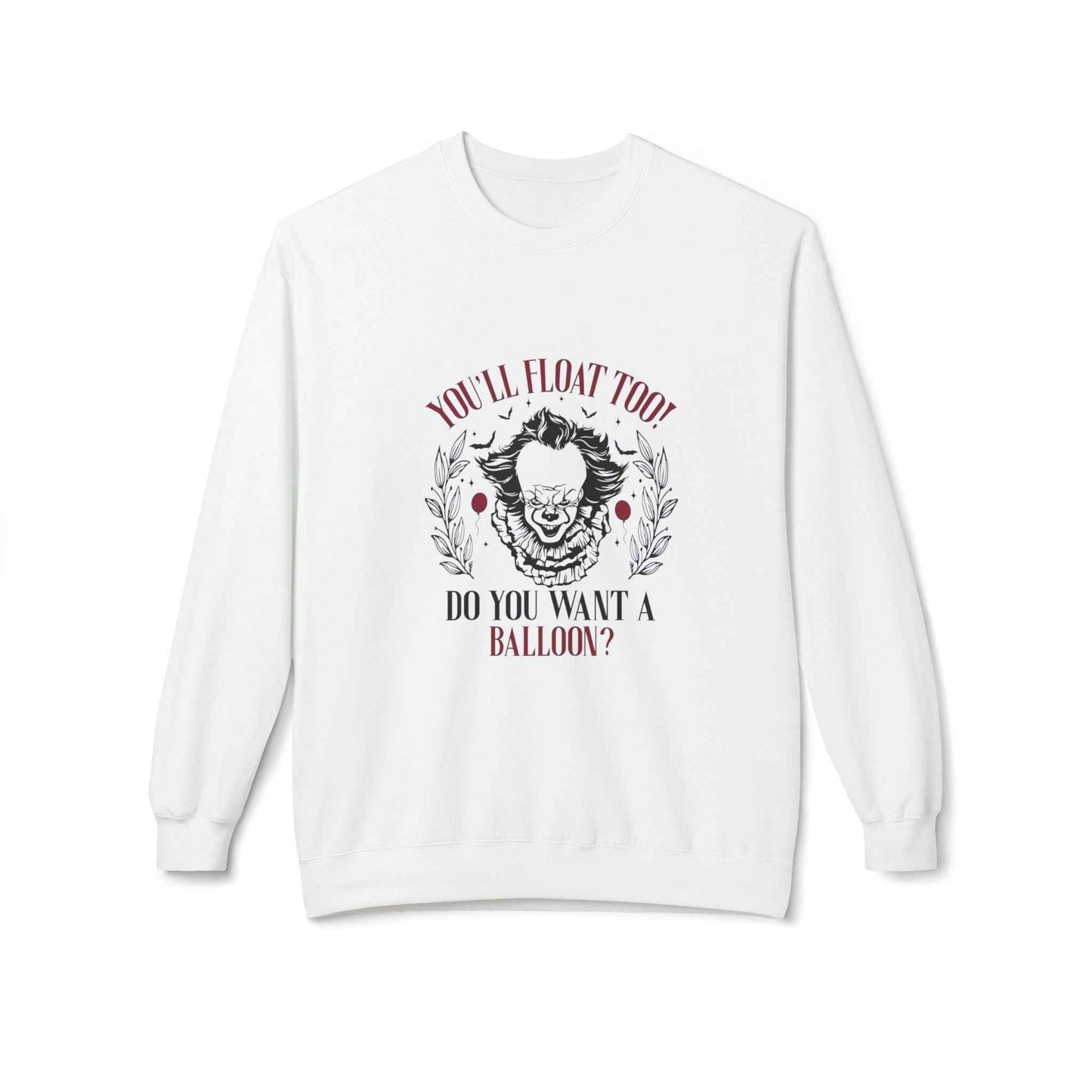 Creepy Chills Sweatshirt - Scary Movie Merch for Horror Apparel Lovers