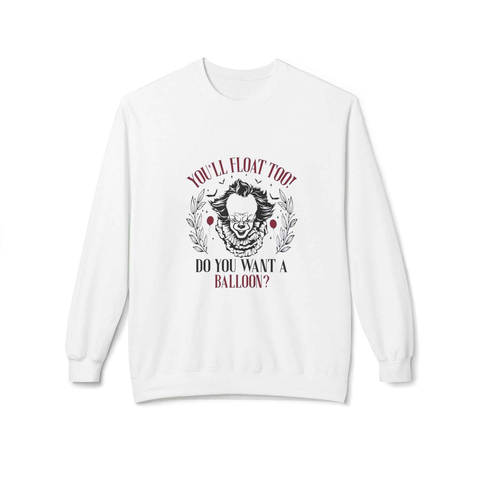 Creepy Chills Sweatshirt - Scary Movie Merch for Horror Apparel Lovers