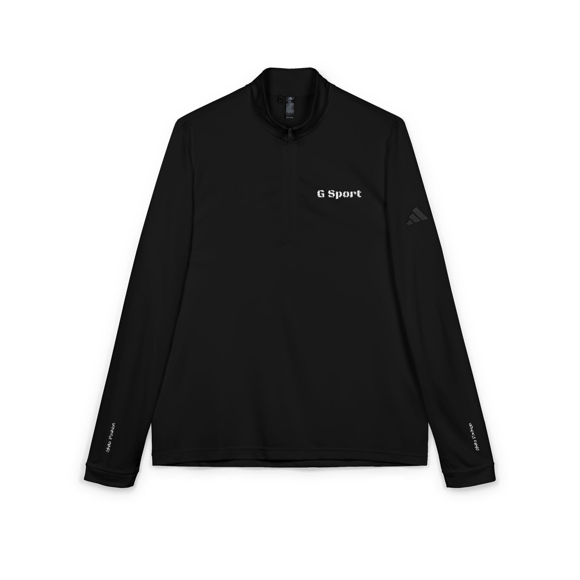 adidas Quarter-Zip Pullover with Embroidery for Ultimate Style and Comfort - Ghita Shop