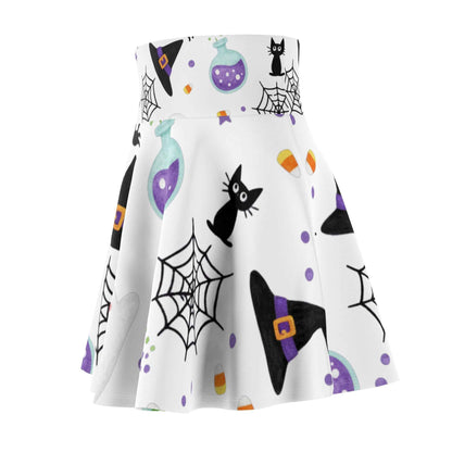 Chic Halloween Skater Skirt - Stylish Festive Fashion for October 31st