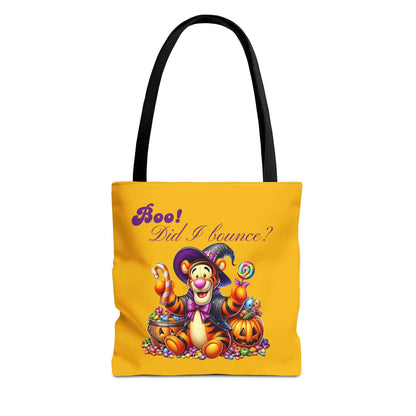 Halloween Tote Bag - Boo! Did I Bounce? Fun Trick or Treat Bag, Cute Gift for Halloween Lovers, Seasonal Shopping Bag, Fall Decor