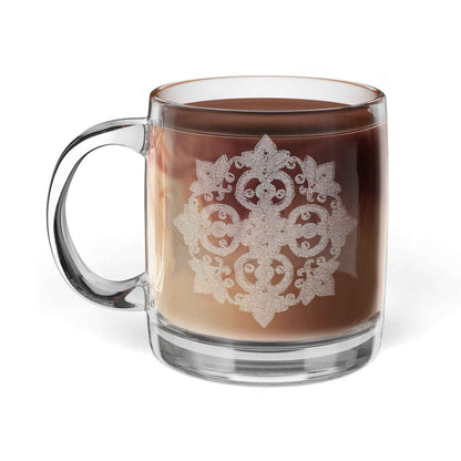 Elegant Personalized Glass Coffee Mug - Perfect Engraved Drinkware Gift