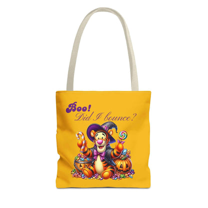 Halloween Tote Bag - Boo! Did I Bounce? Fun Trick or Treat Bag, Cute Gift for Halloween Lovers, Seasonal Shopping Bag, Fall Decor