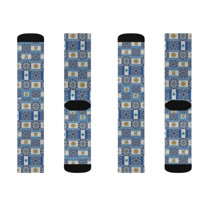 Morocco Argentina Patterned Socks - Limited Edition U20 World Cup Supporter Collection