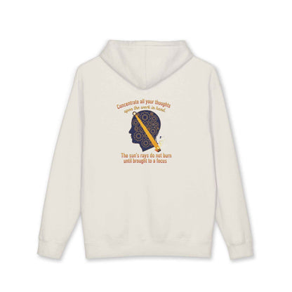 Mindful Thoughts Hoodie - Unisex Heavyweight Comfort for All