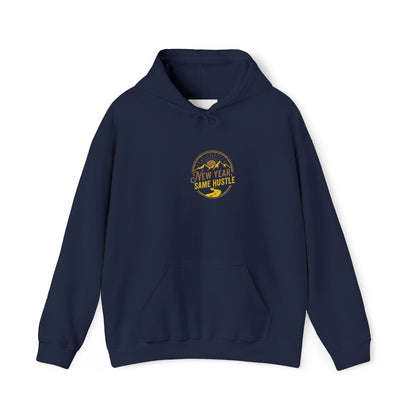 New Year Golden Fireworks Hoodie — Celebrate 2025 Pullover