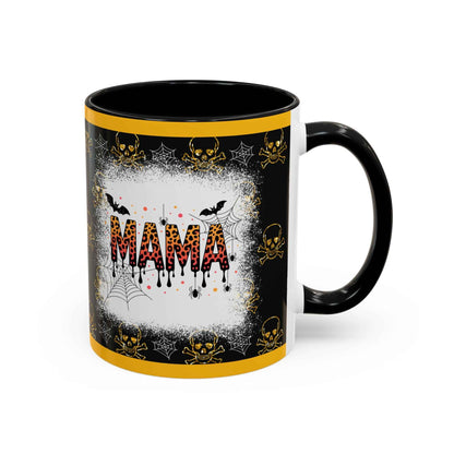 Spooky Mama Coffee Mug - Unique Personalized Halloween Gift, Goth Decor, Witchy Mug