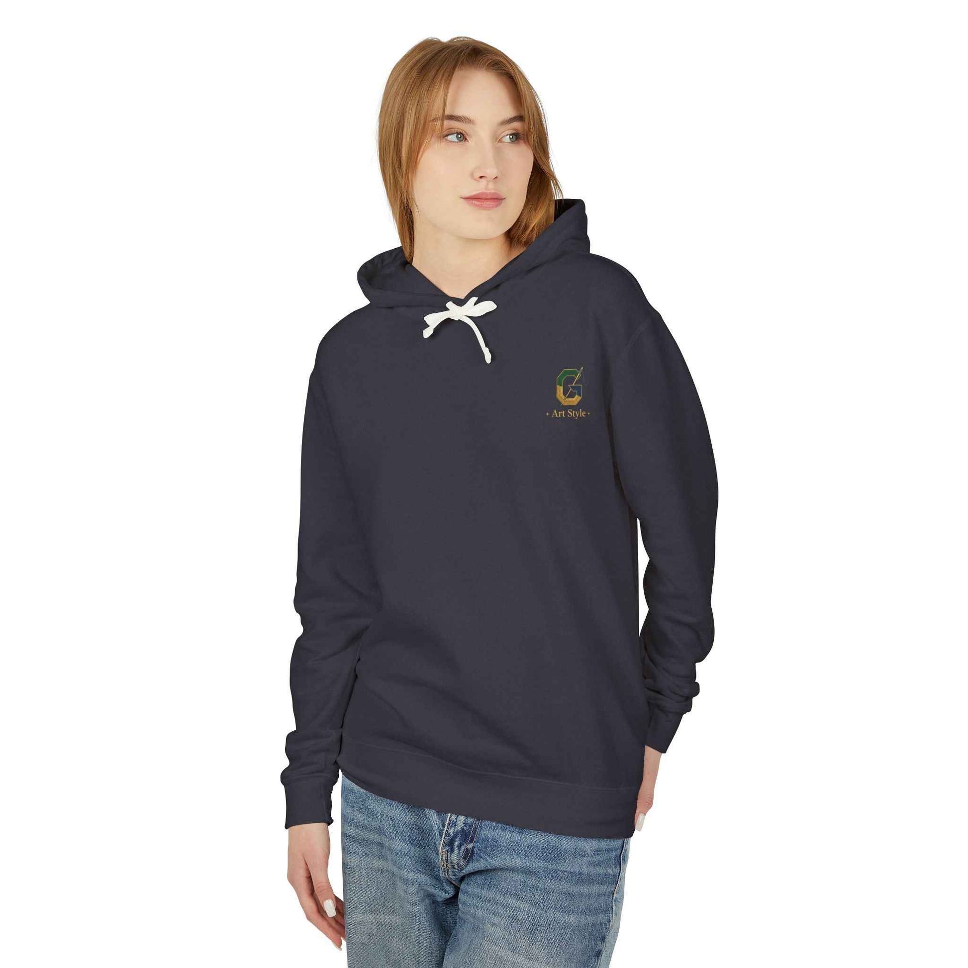 Inspirational Hooded Sweatshirt for Everyone - Don’t Let Yesterday Take Up Too Much of Today