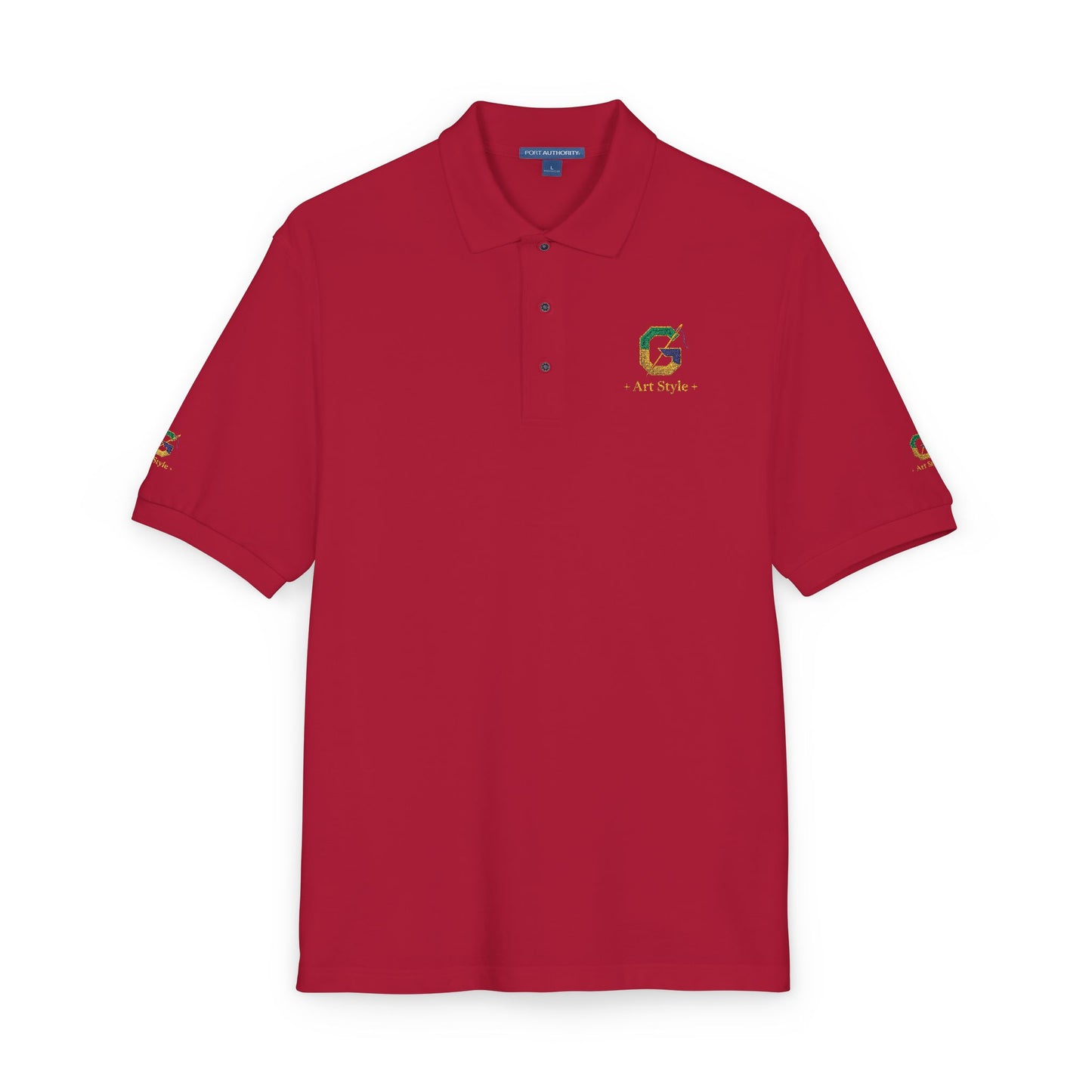 Embroidered Polo Shirt for Unisex - Casual Comfort and Style - Ghita Shop