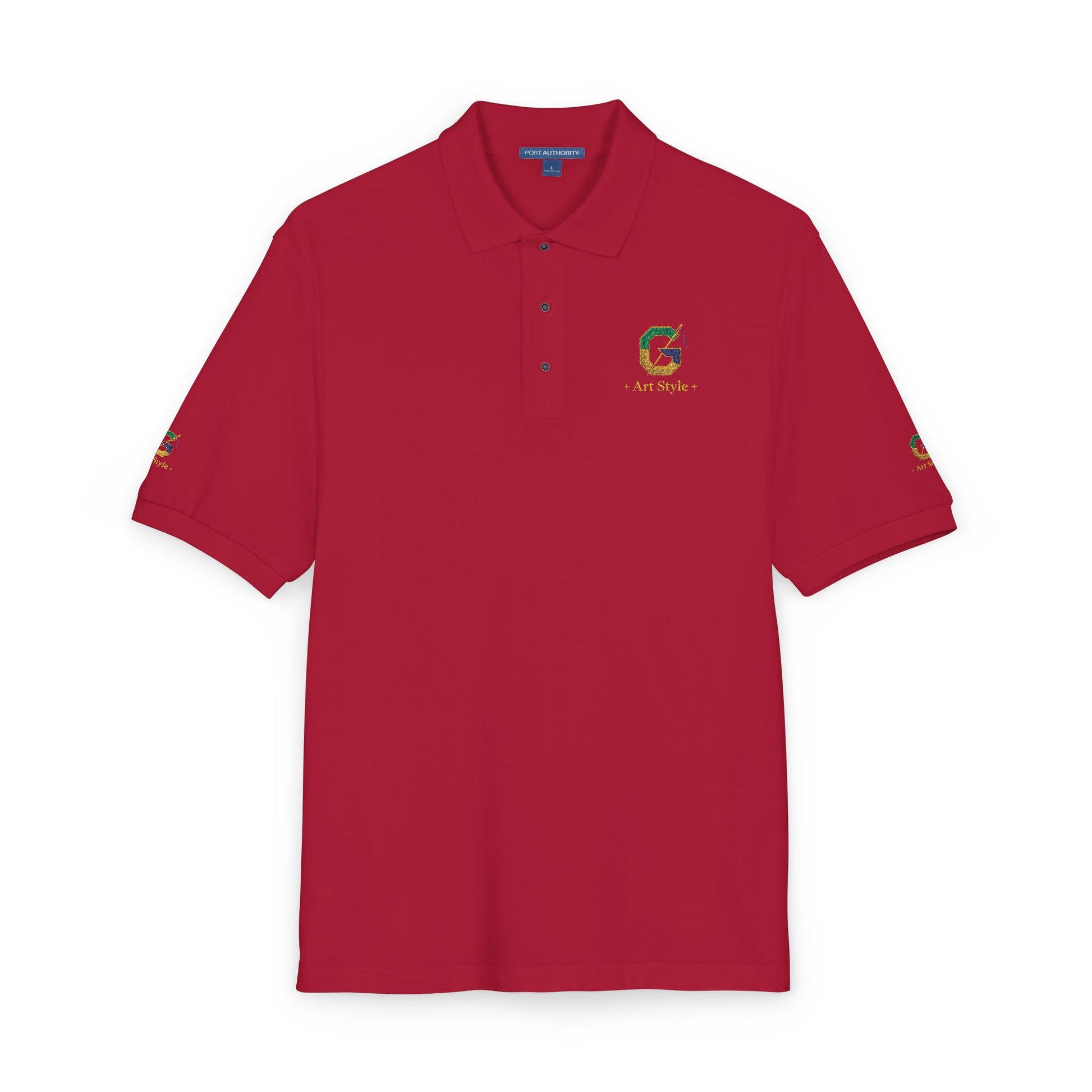 Embroidered Polo Shirt for Unisex - Casual Comfort and Style - Ghita Shop