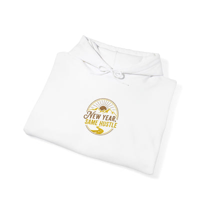 New Year Golden Fireworks Hoodie — Celebrate 2025 Pullover