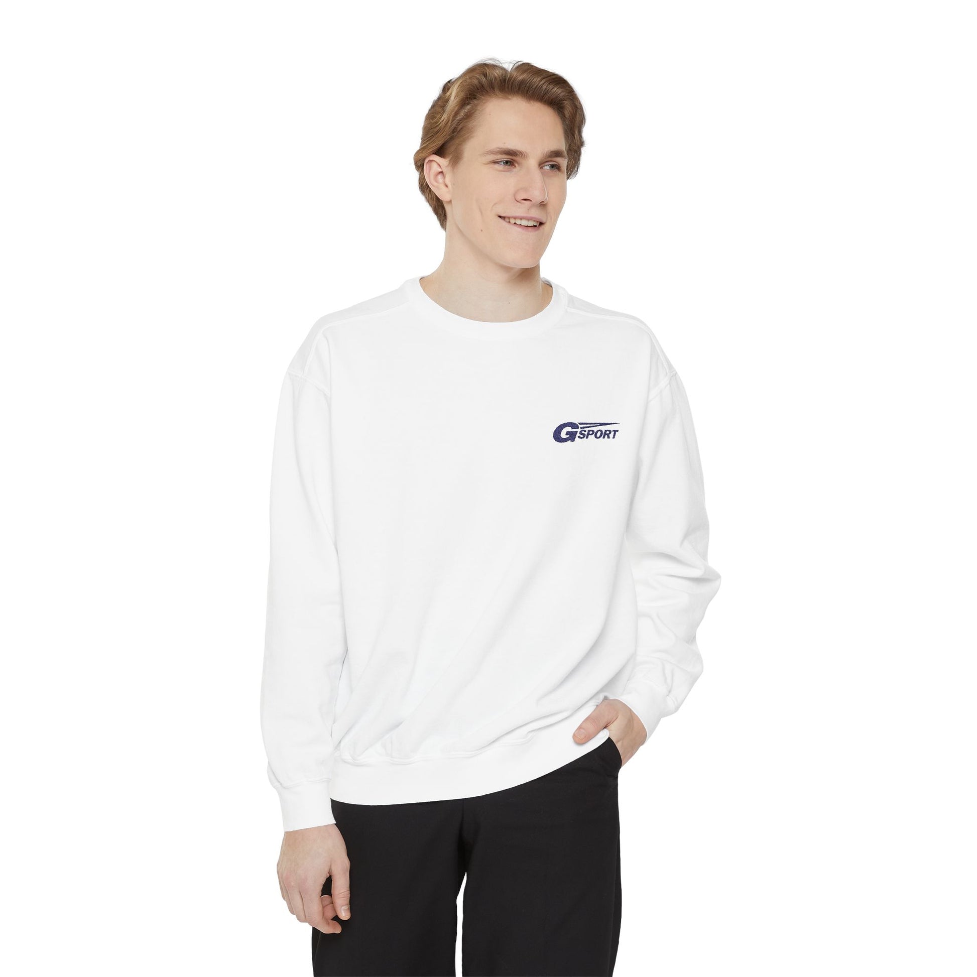 Vintage Sport Logo Sweatshirt - Retro Style for Casual Comfort - Ghita Shop