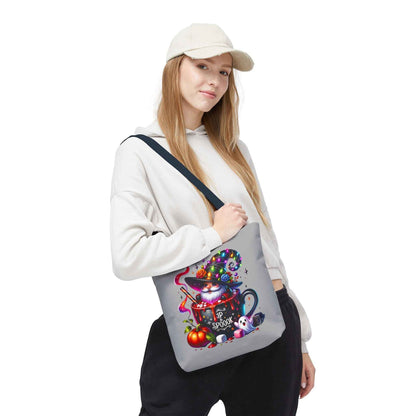 Halloween Gnome Tote Bag for Whimsical Shopping Adventures