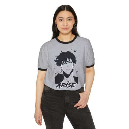 Anime Arise Graphic T-Shirt — Dark Anime Awakening Streetwear Tee