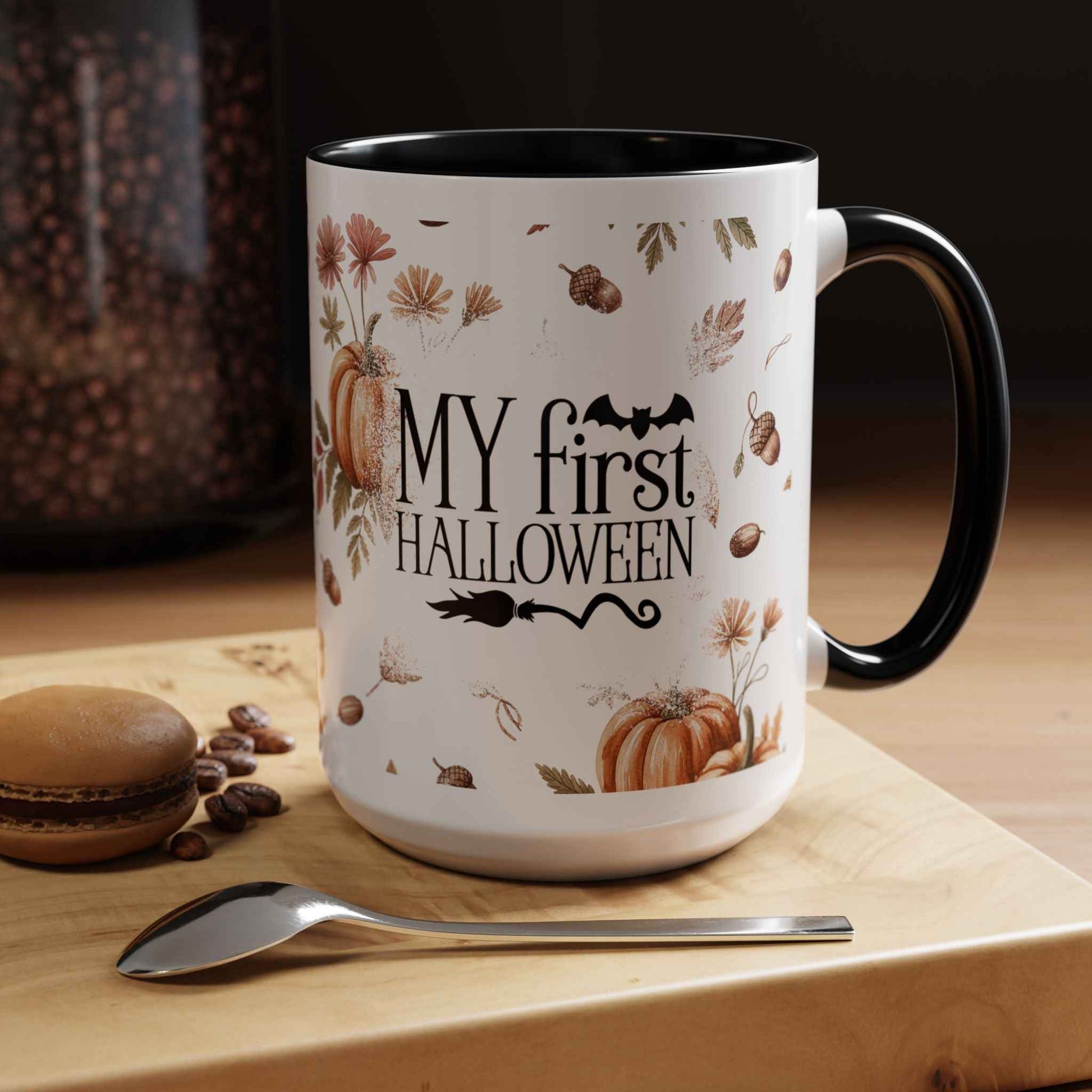 My First Halloween Coffee Mug for New Parents - Perfect Accent for Celebrating Baby's First Halloween