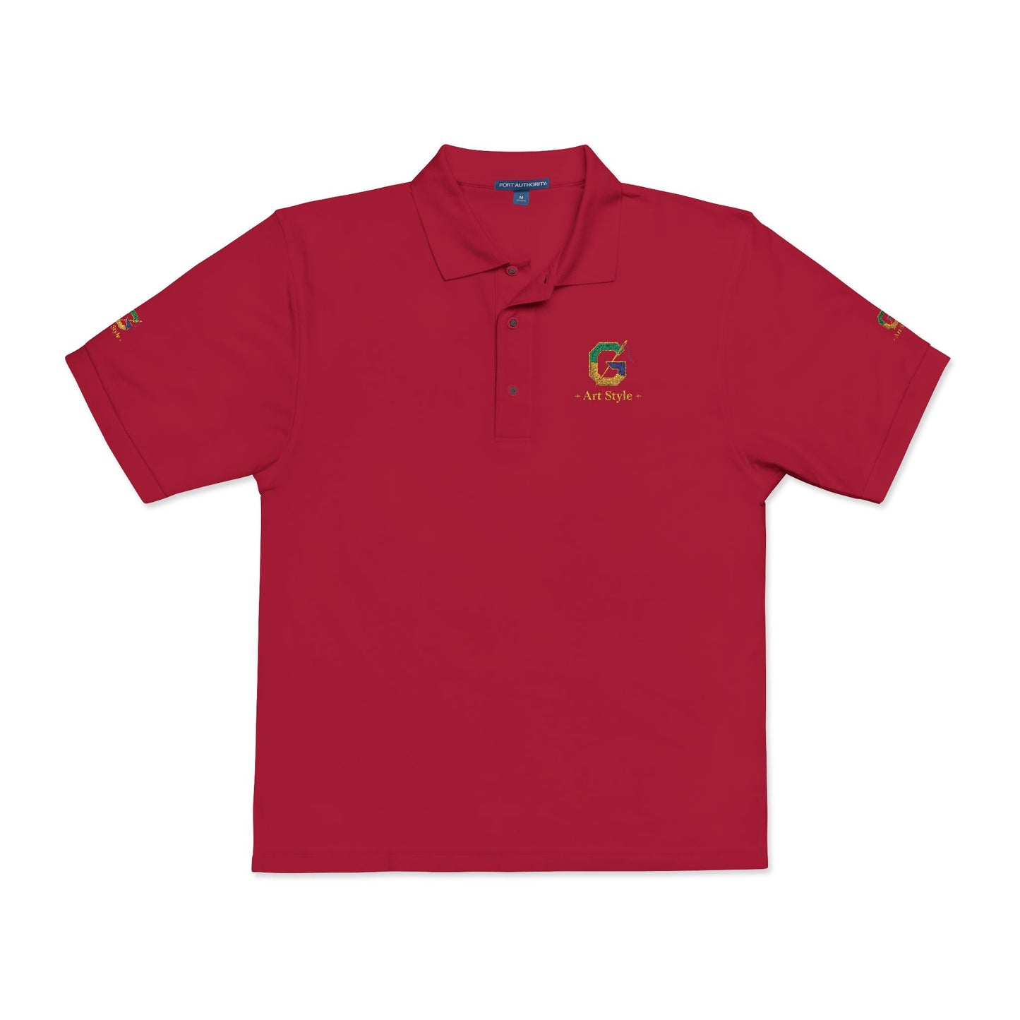 Embroidered Polo Shirt for Unisex - Casual Comfort and Style - Ghita Shop