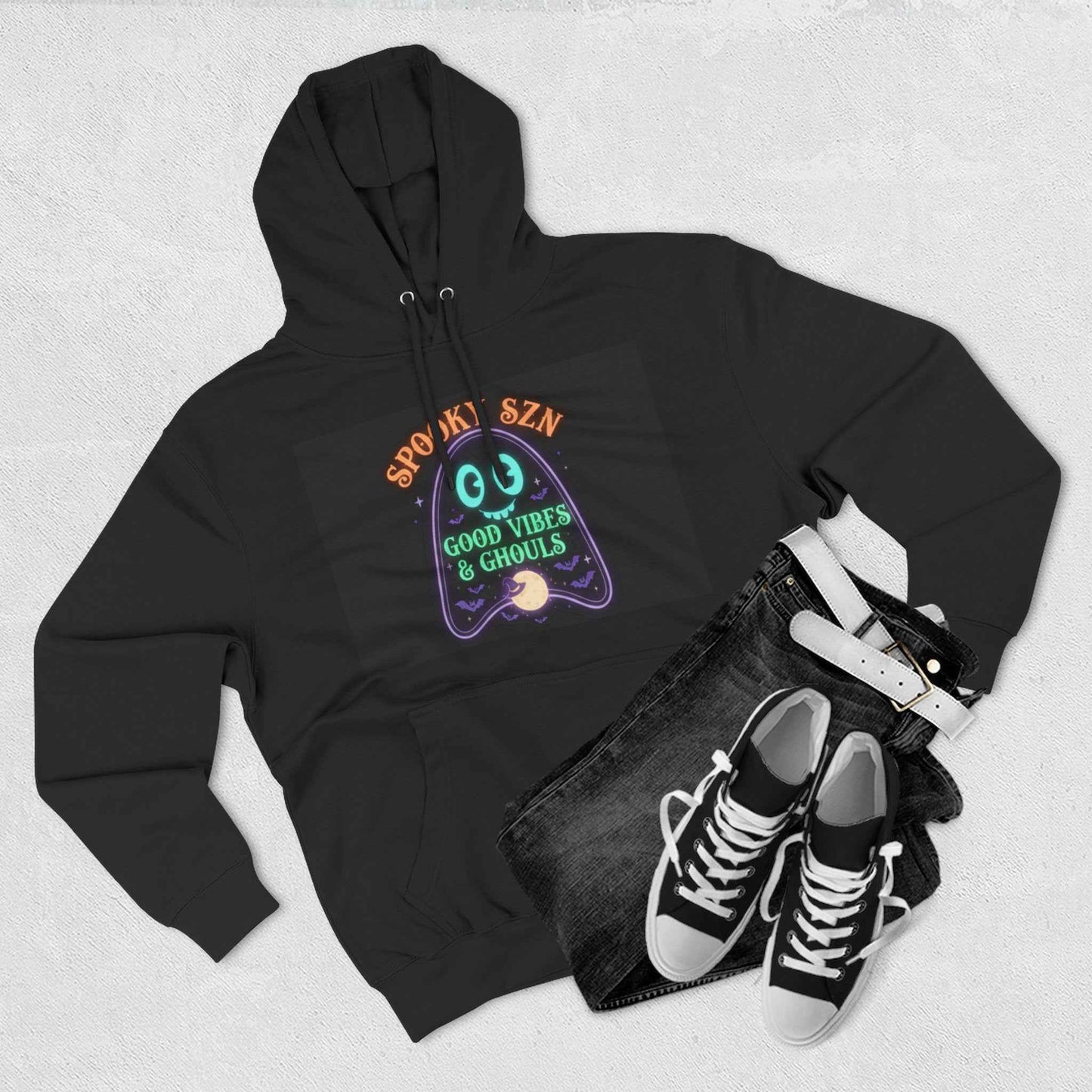Spooky Vibes Hoodie - Perfect Fleece Costume for Halloween 31 Oct