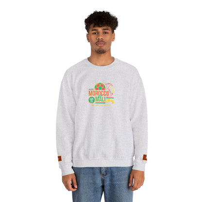 Morocco Mali Crewneck Sweatshirt - Show Your Support for Morocco in the USA