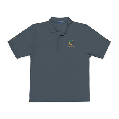 Embroidered Polo Shirt for Unisex - Casual Comfort and Style - Ghita Shop